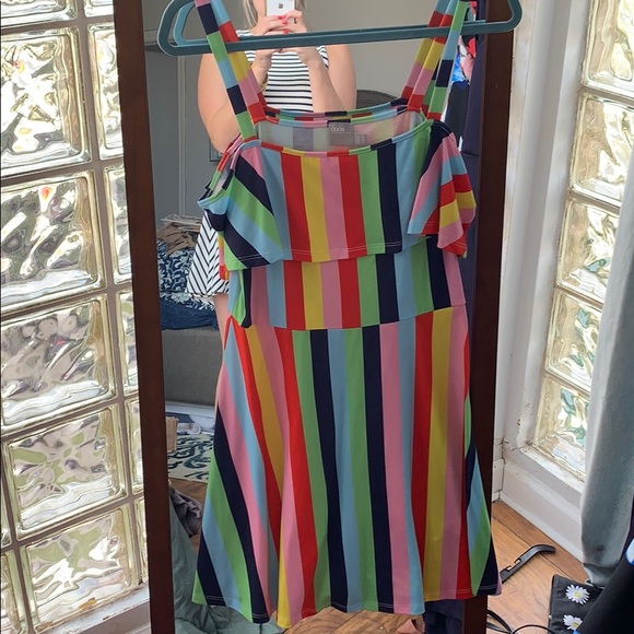 ASOS Rainbow Dress - Picture 2 of 2